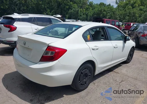 2012 Honda Civic Hf z USA, uszkodzony, nr VIN 2HGFB2F6XCH546303